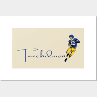 Touchdown Rams! Posters and Art